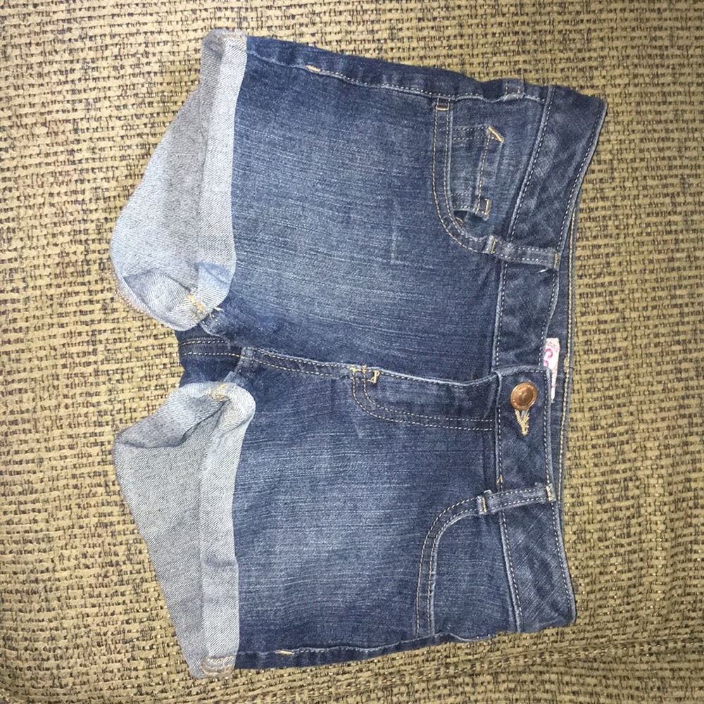 SO girls denim shorts